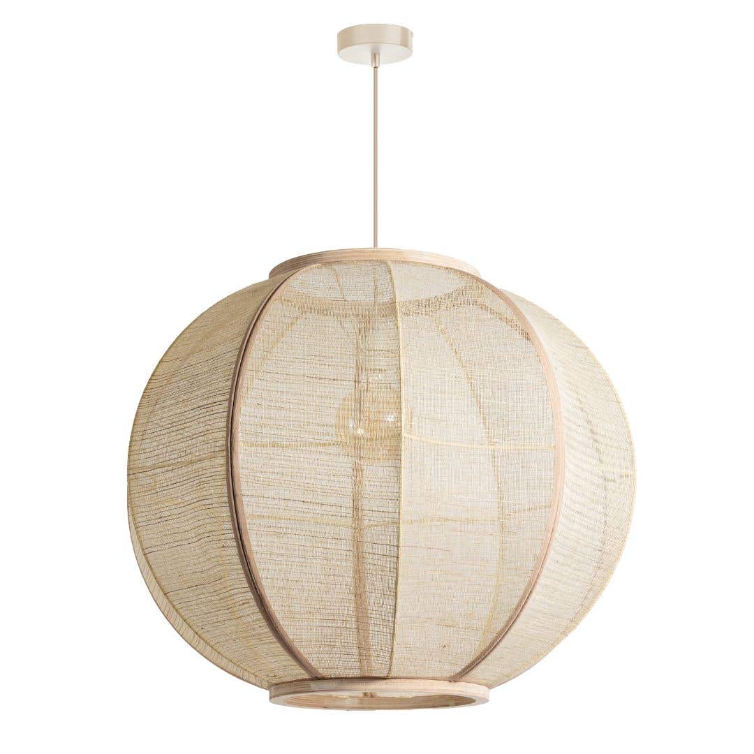 ETH Fabric Hanglamp sand – 78cm