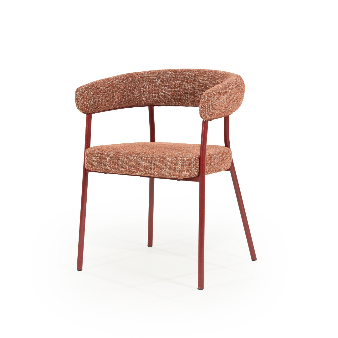 By-Boo Eetkamerstoel Yovi – Burgundy