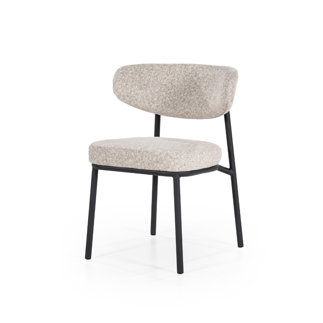 By-Boo Eetkamerstoel Jari – Beige