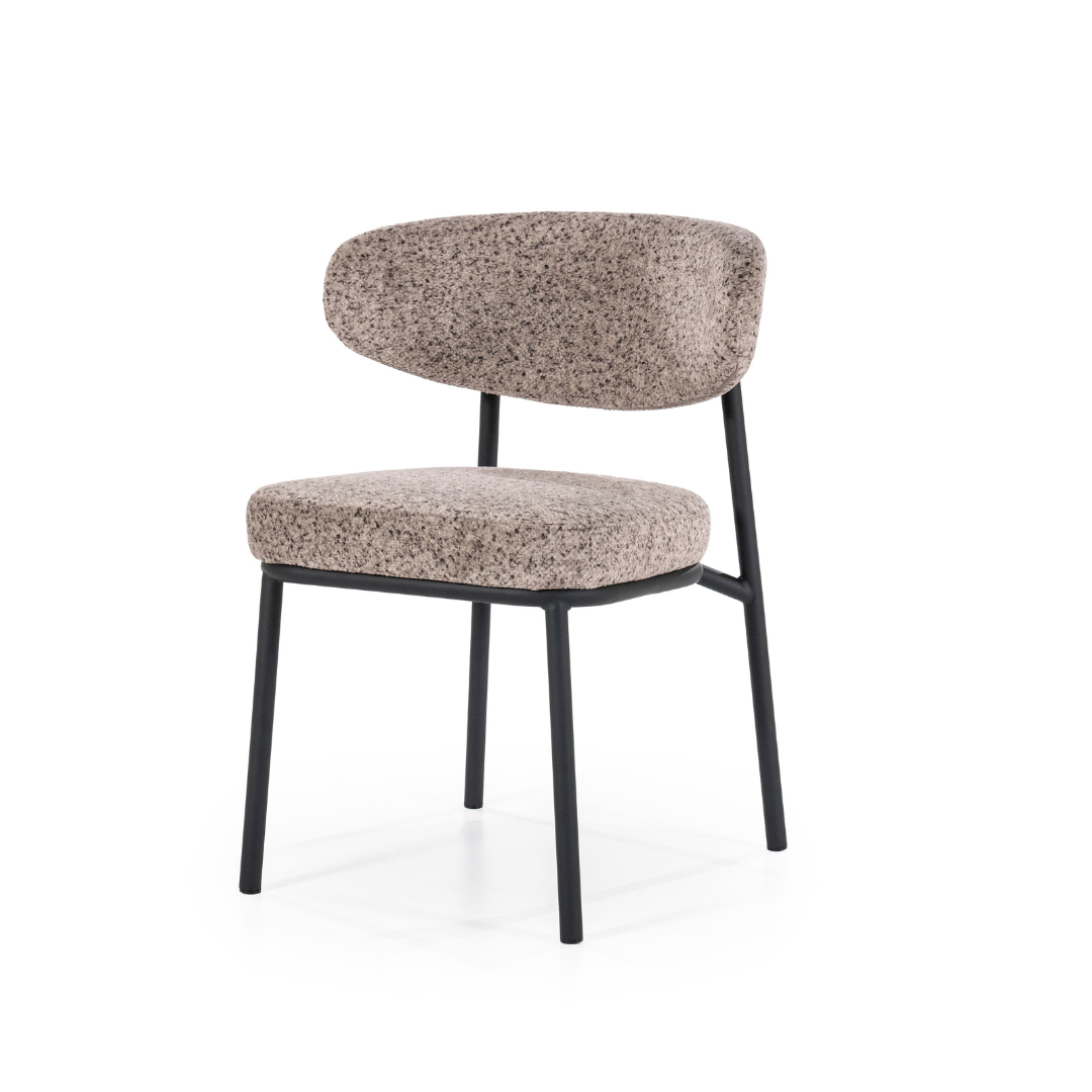 By-Boo Eetkamerstoel Jari – Taupe