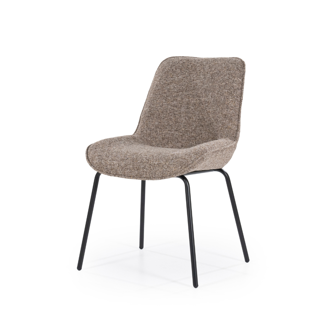 By-Boo Eetkamerstoel Base – Bruin