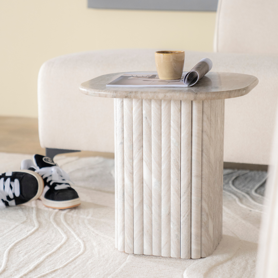 By-Boo Bijzettafel Dorique – Bruin