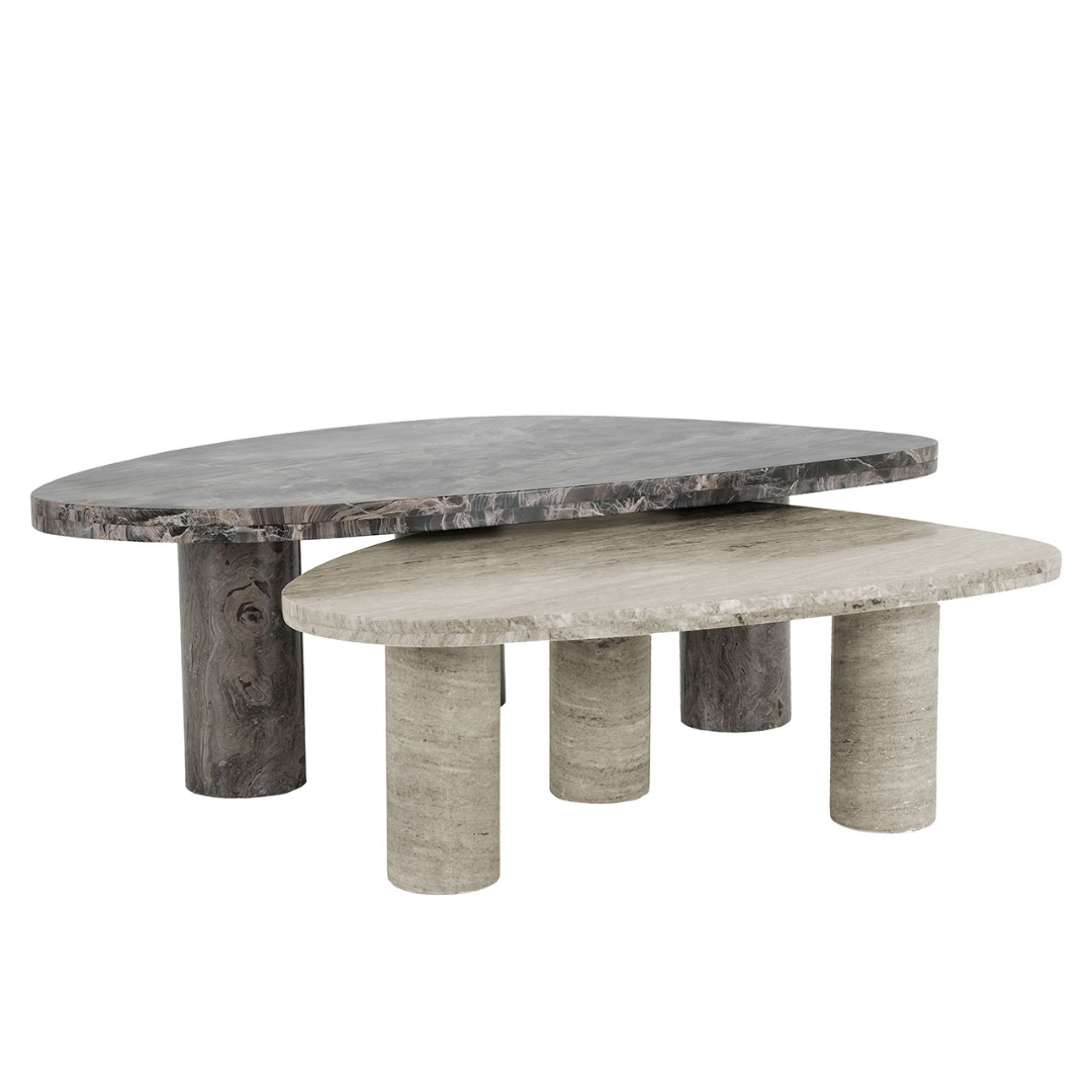 Richmond Salontafel Set Nazario – Bruin