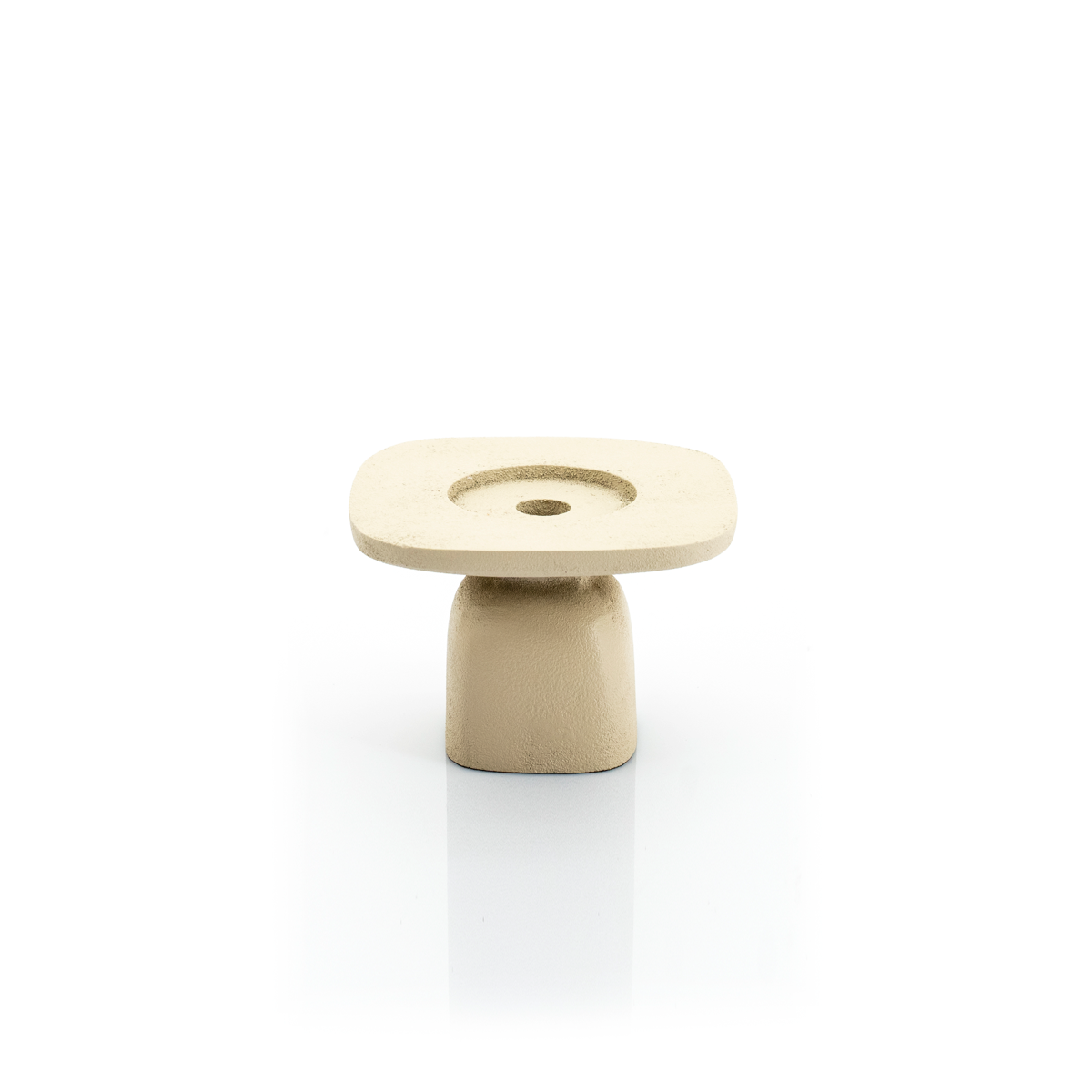 By-Boo Kaarsenhouder Squand Small – beige