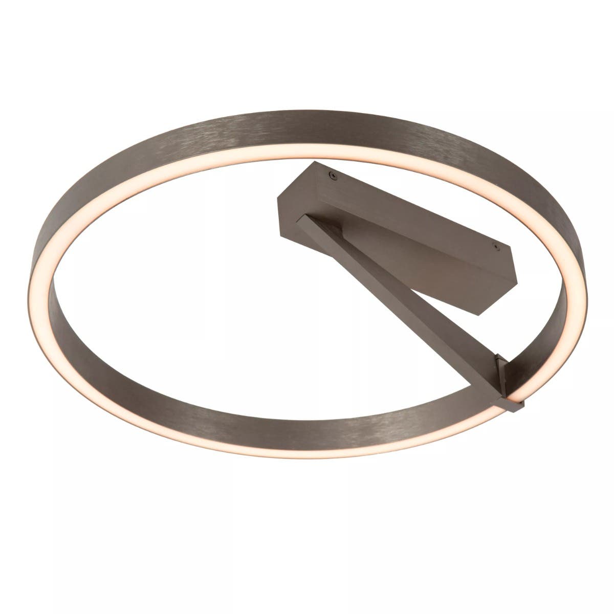 Lucide Plafondlamp – Applause – Ø 40 cm – Grijs ijzer