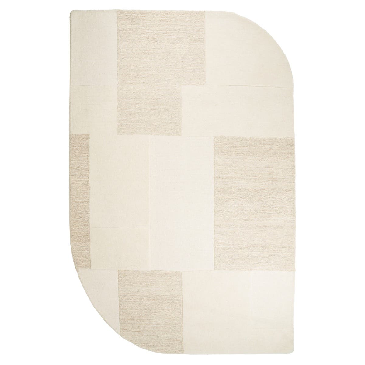 By-Boo Vloerkleed Contour – Off White