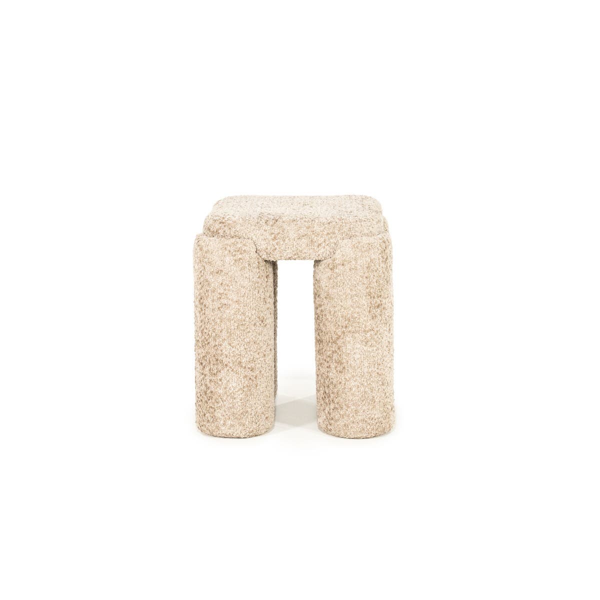 By-Boo Poef Omla – Taupe