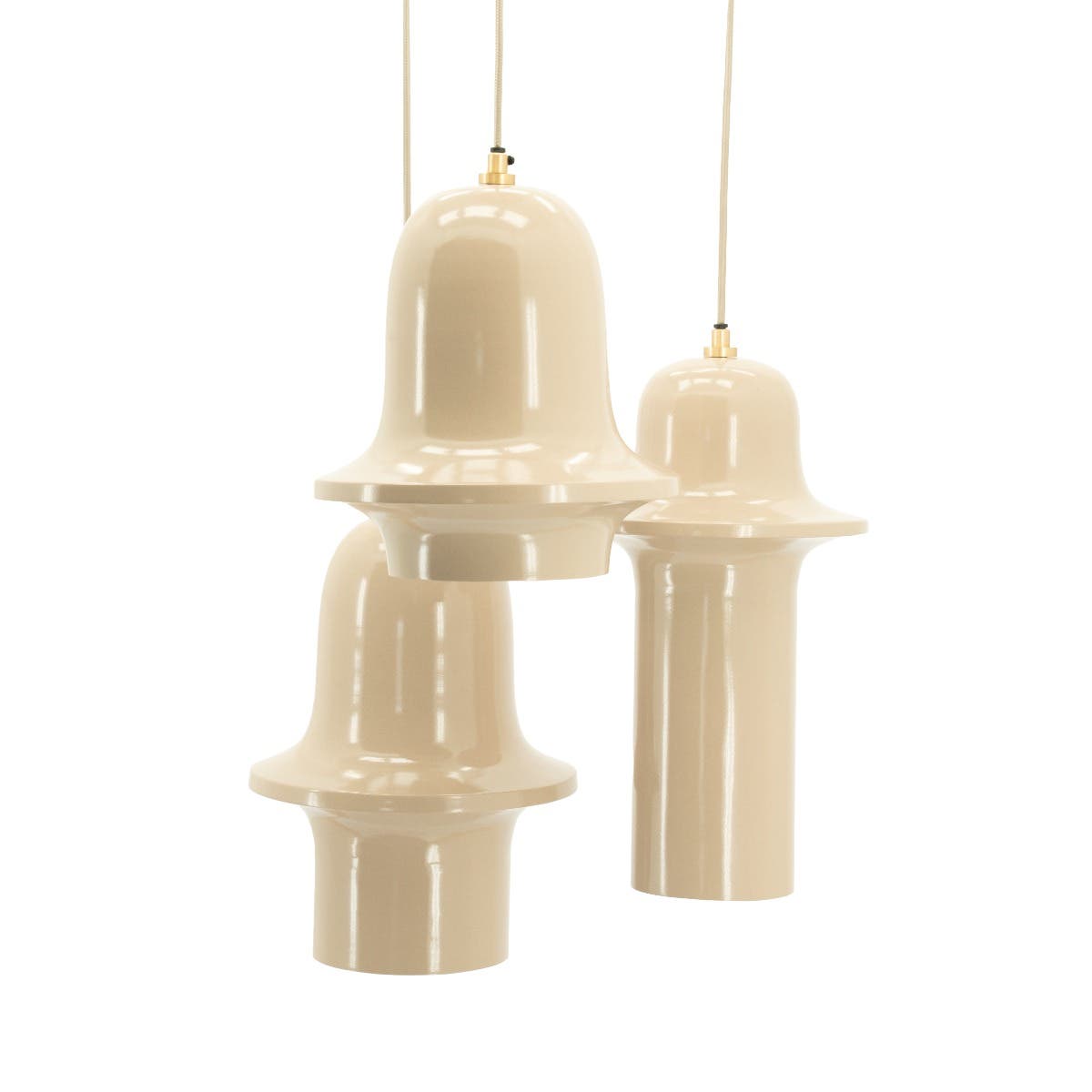 By-Boo Hanglamp Bellure Cluster – Beige