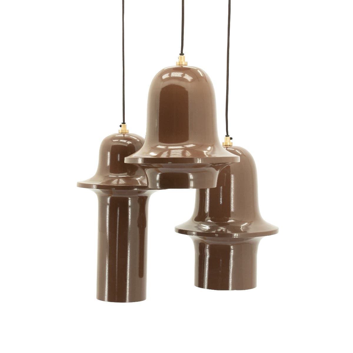 By-Boo Hanglamp Bellure Cluster – Brown
