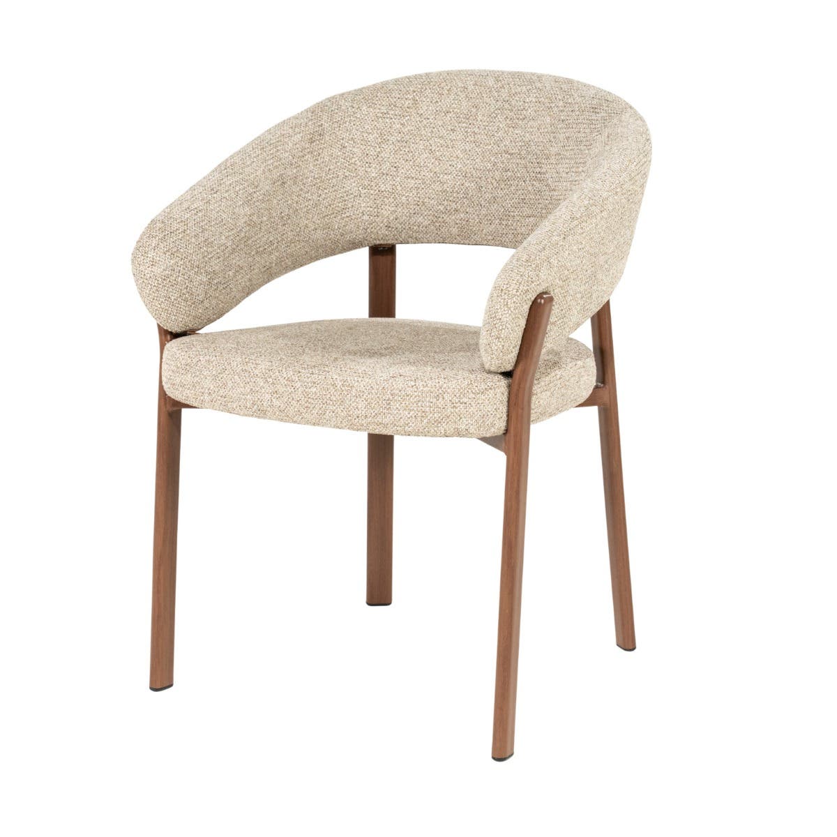 By-Boo Stoel Sedia met arm – Bruin
