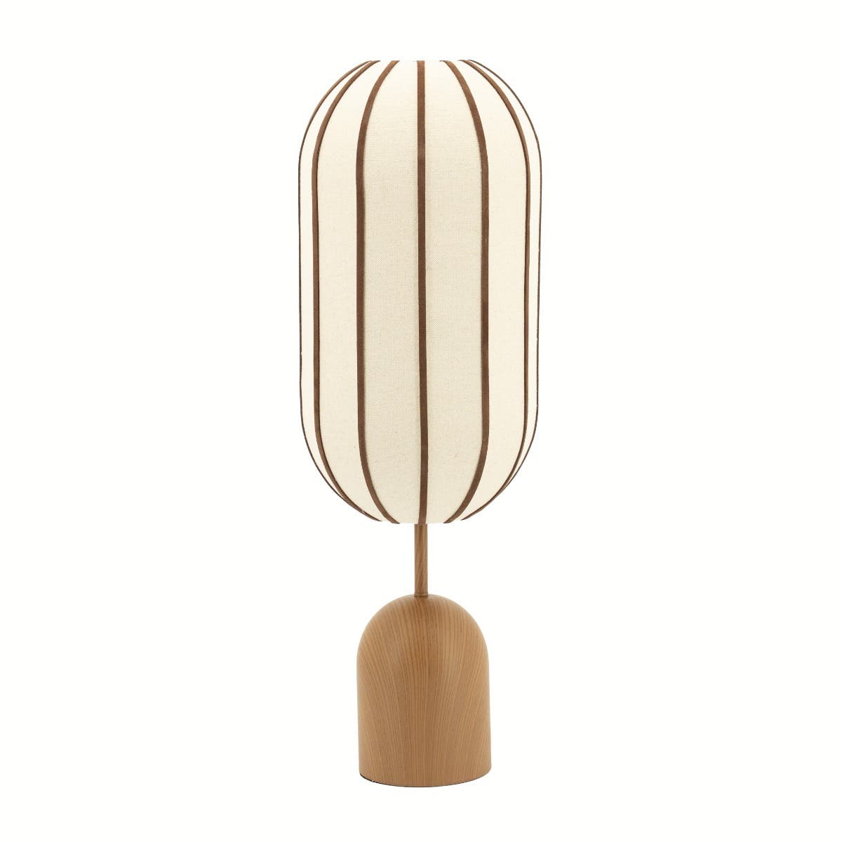 By-Boo Tafellamp Cocoon – Bruin