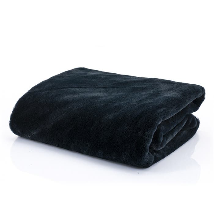 By-Boo Plaid Lady 140×170 cm – Blauw