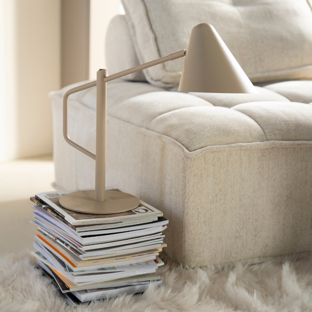 By-Boo Tafellamp Capa – Beige