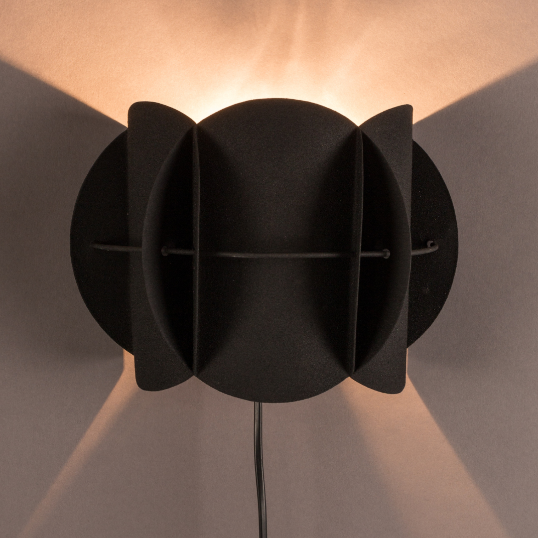 Dutchbone Wandlamp Corridor – Zwart