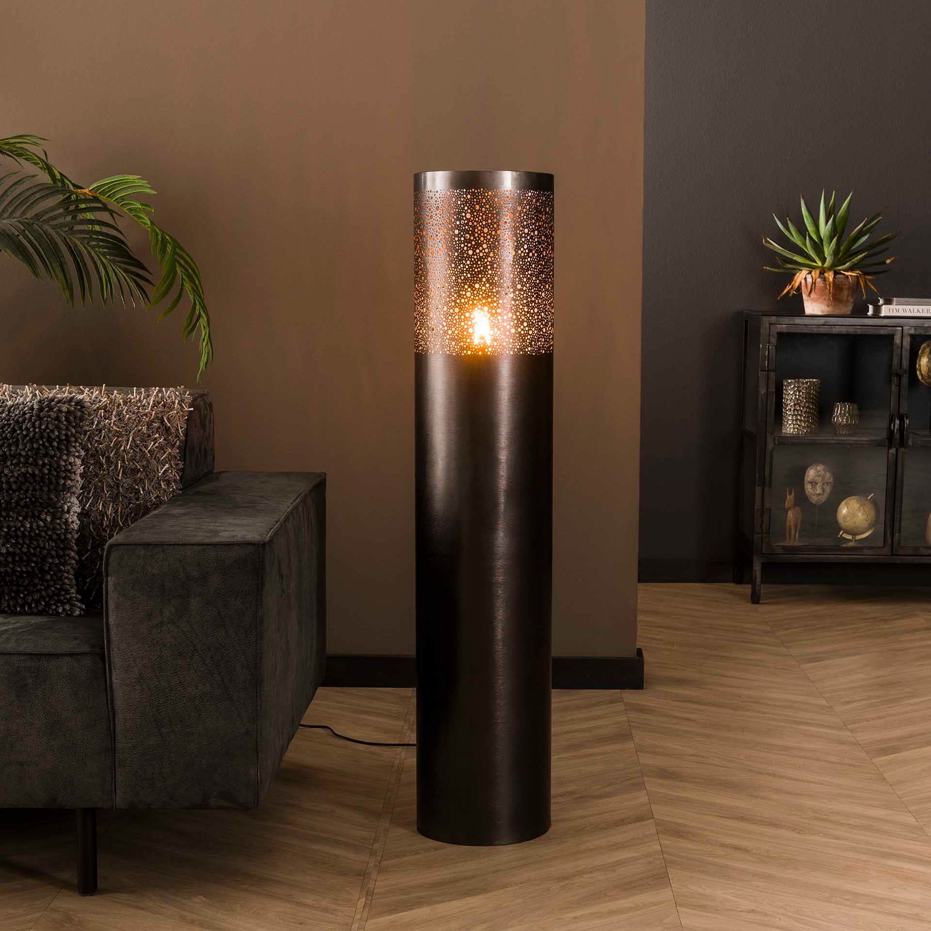Reefs Interior Vloerlamp Malton Black – 120cm