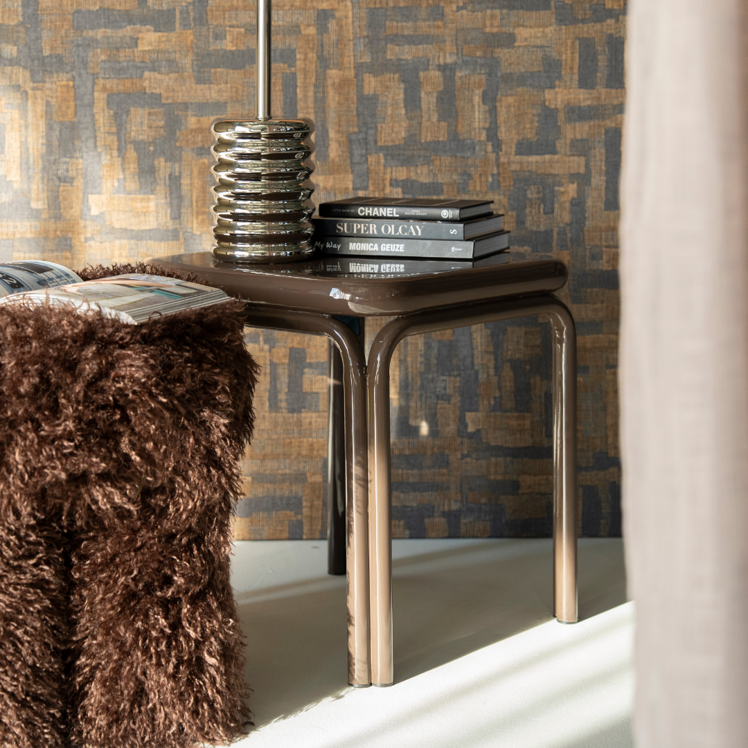 By-Boo Bijzettafel Zilo – Donker Bruin