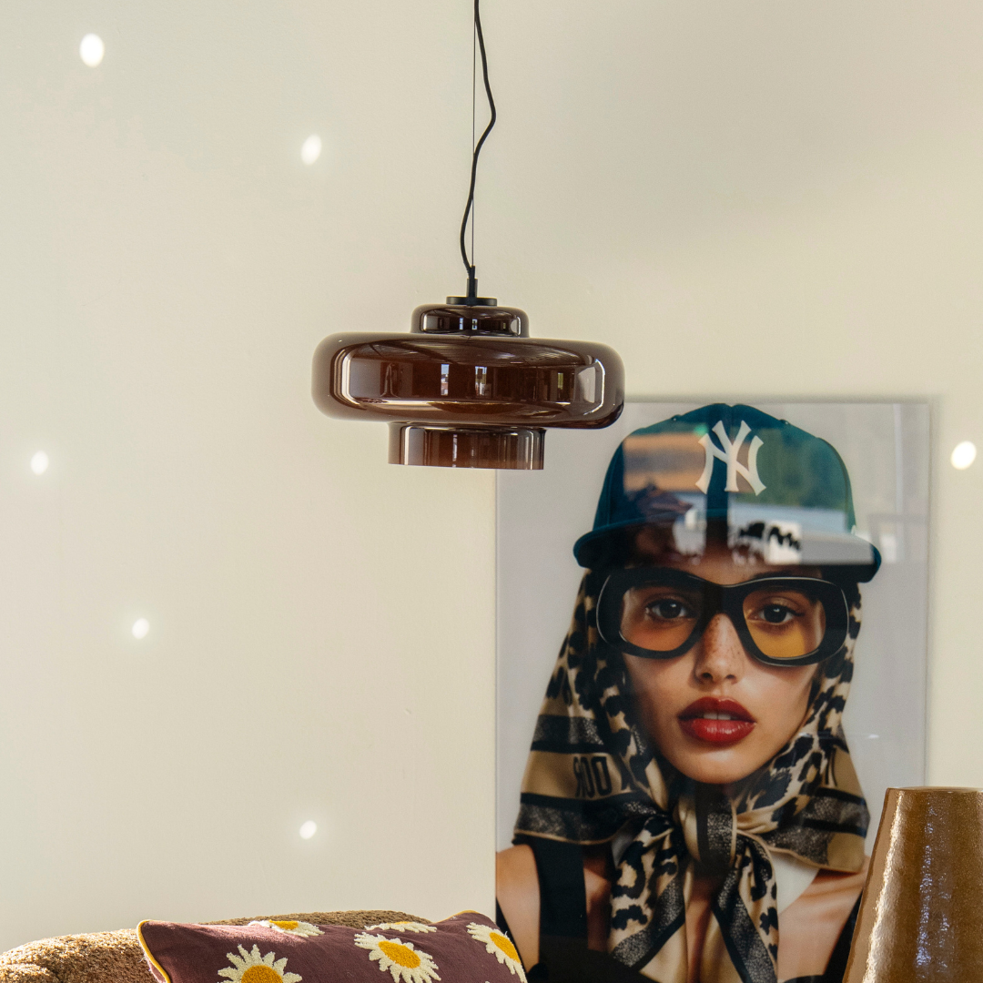 By-Boo Hanglamp Vetro – Bruin