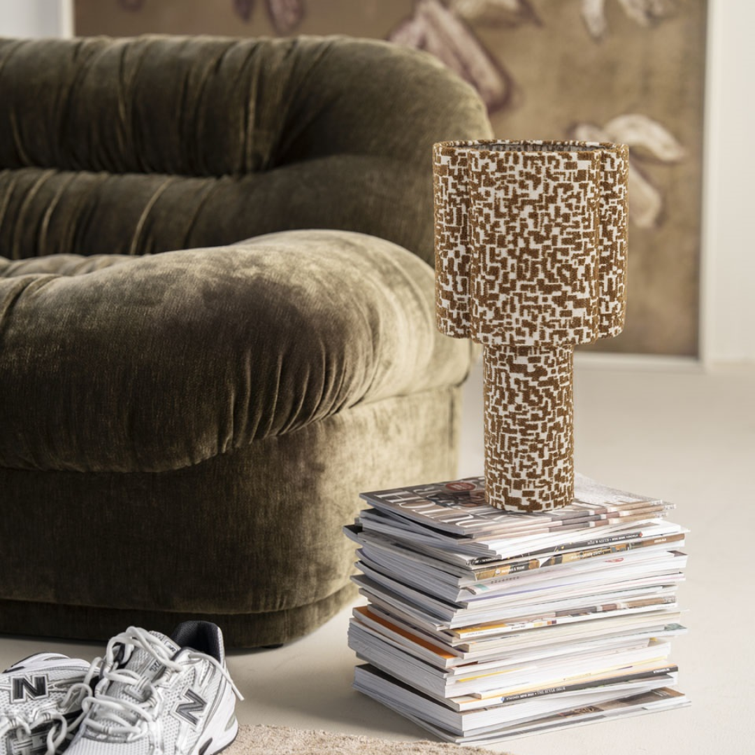 By-Boo Tafellamp Lampi – Bruin