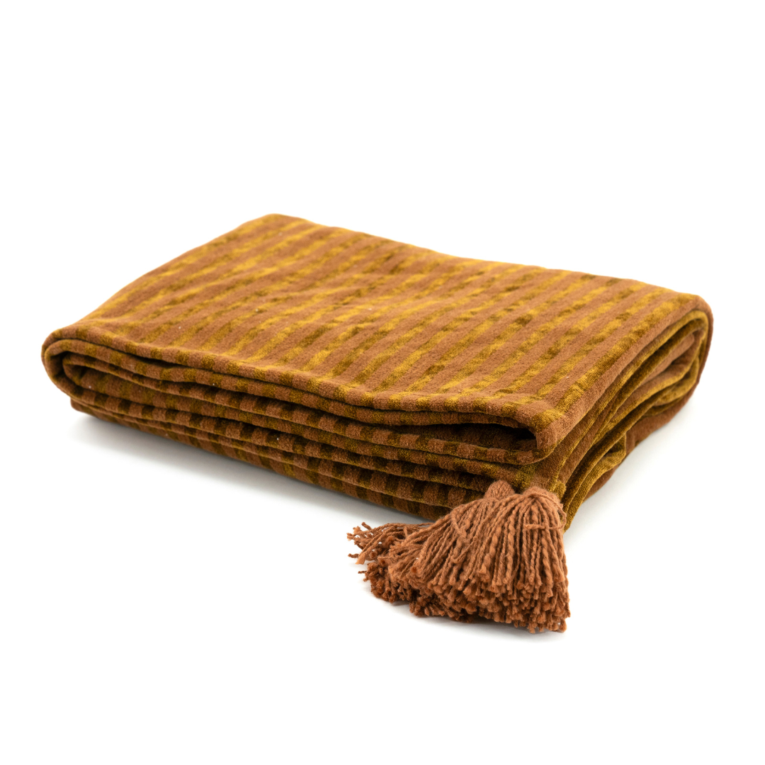 By-Boo Plaid Sirun – Mosterd