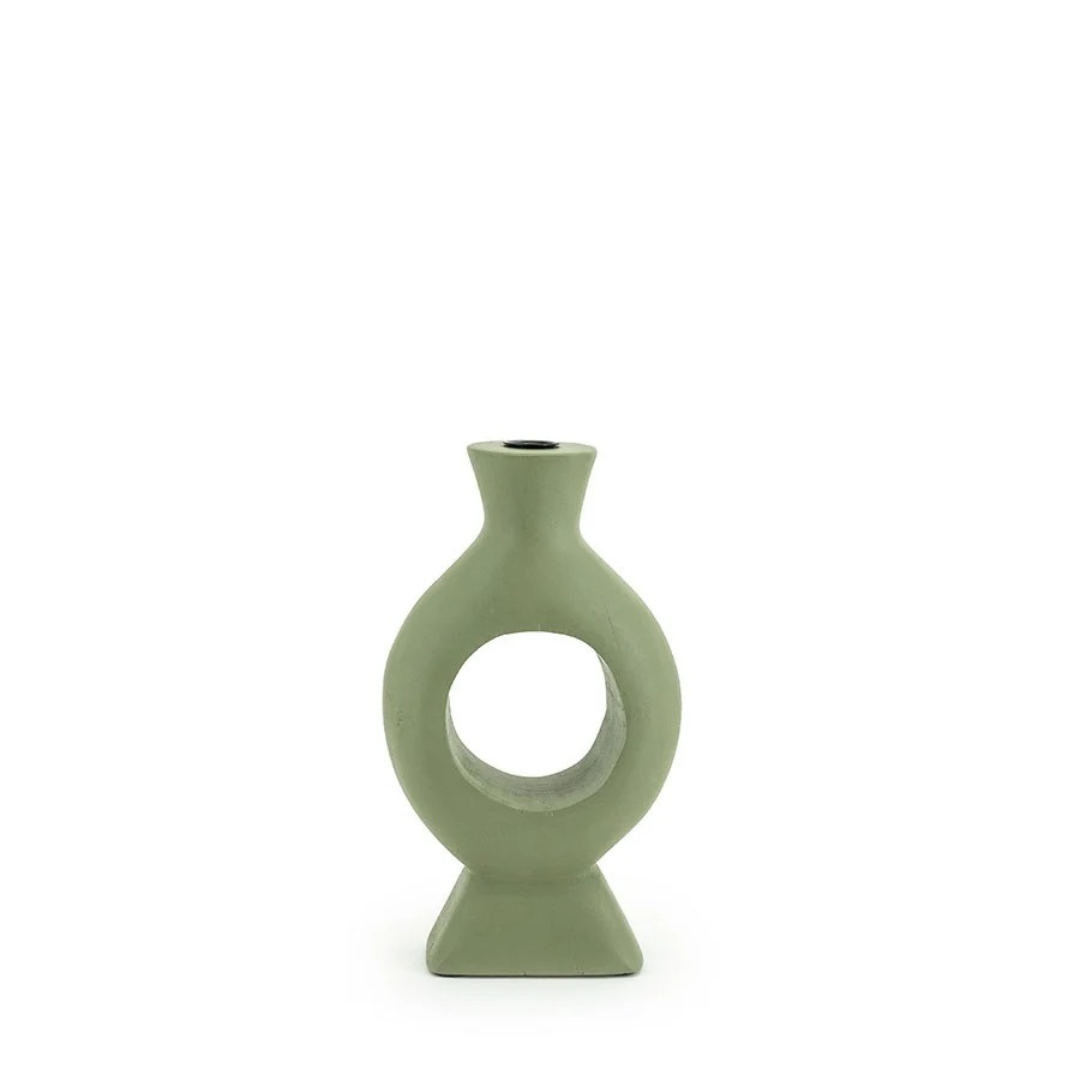 By-Boo Kaarsenhouder Torch Small – Groen