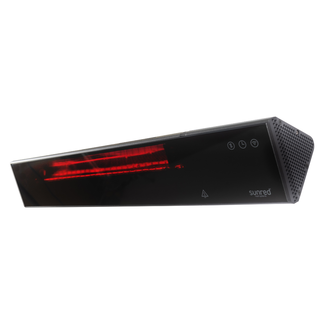 Sunred Smart Heater Proglax Wall/ Ceiling Black 2000 Watt