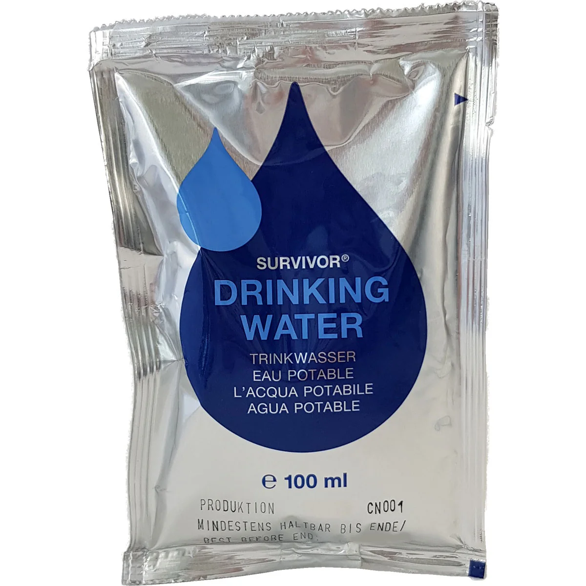Trans-Ocean Drinkwater Bags 5x100ml