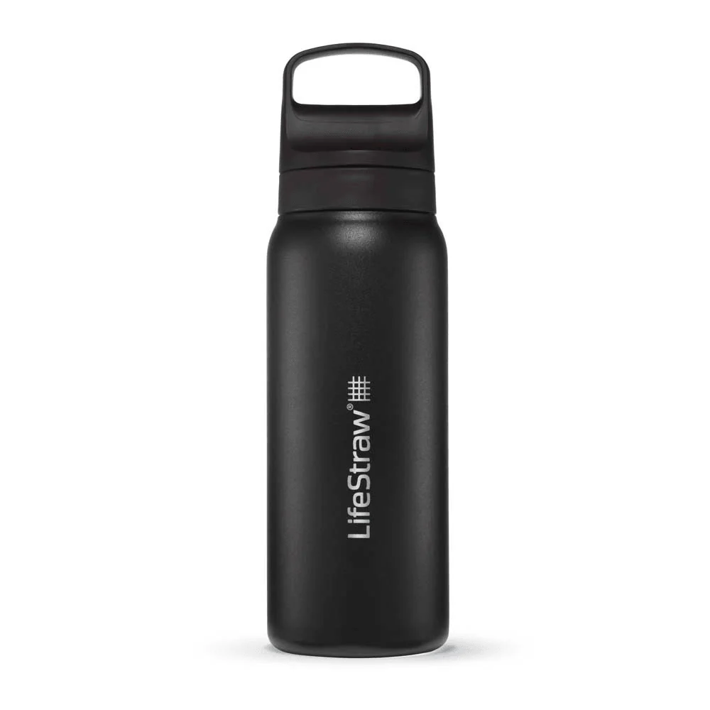 LifeStraw Go Series RVS Drinkfles met Waterfilter – 1L