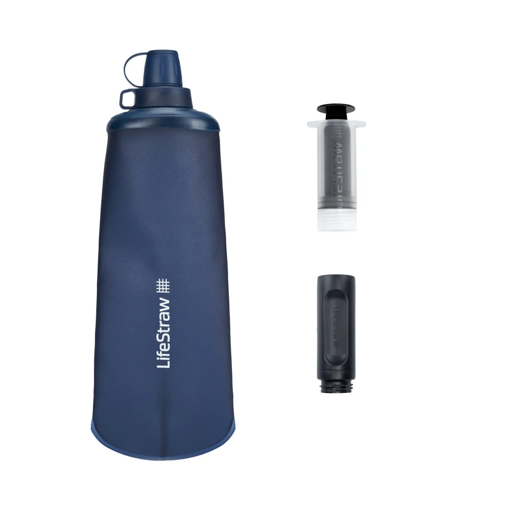 LifeStraw Peak Series Collapsible Squeeze Bottle – 1L