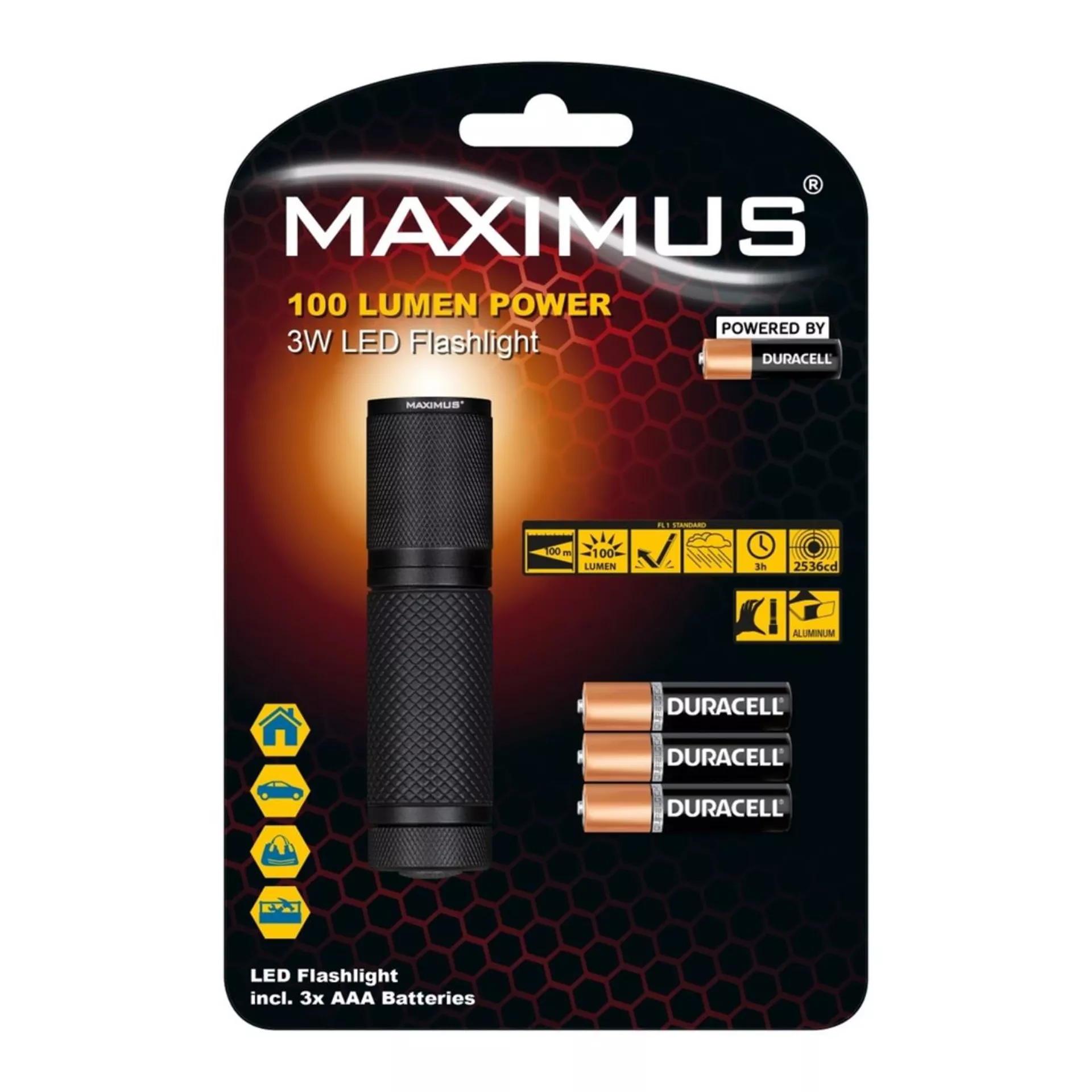 Maximus LED Zaklamp 3W