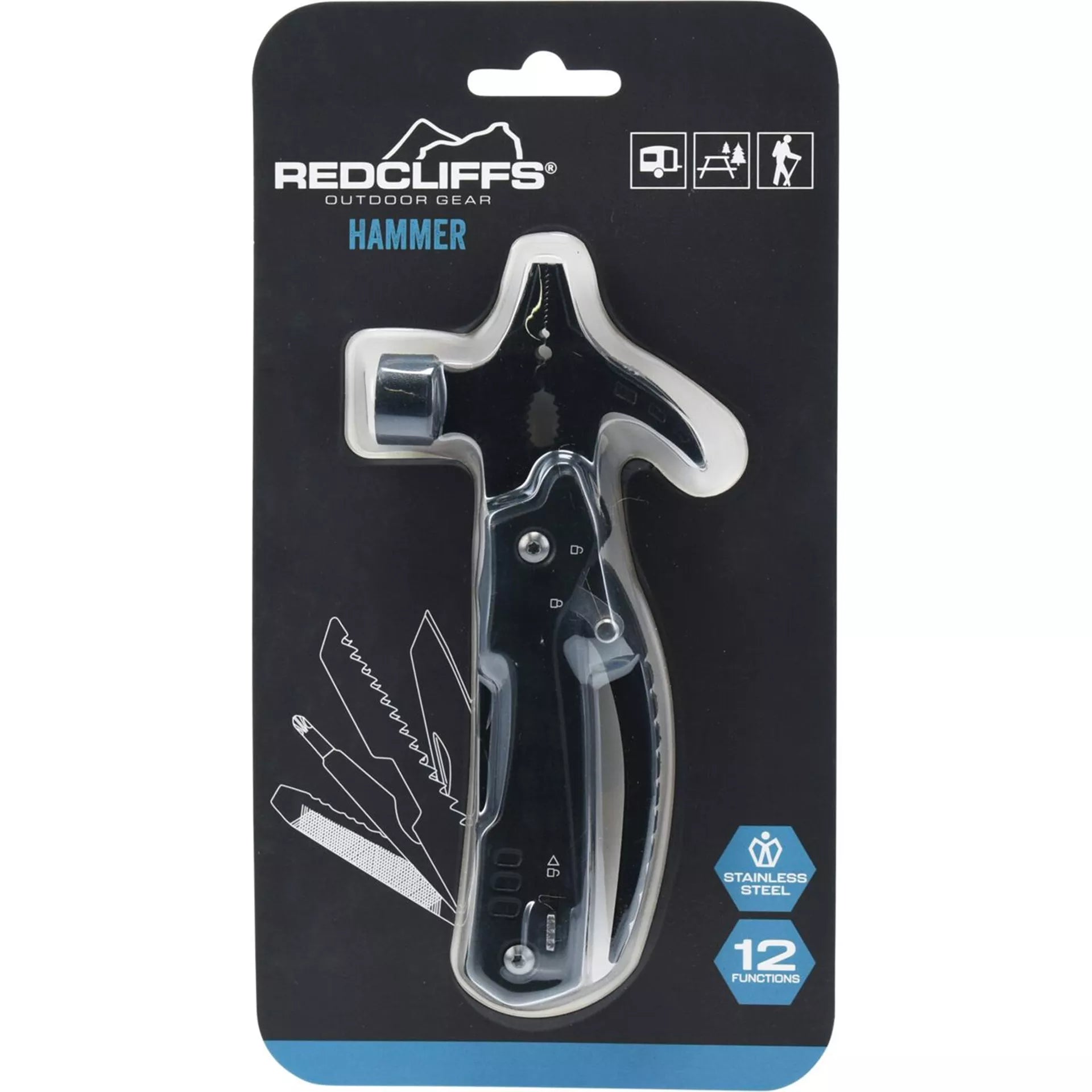 Redcliffs Multitool met Hamer