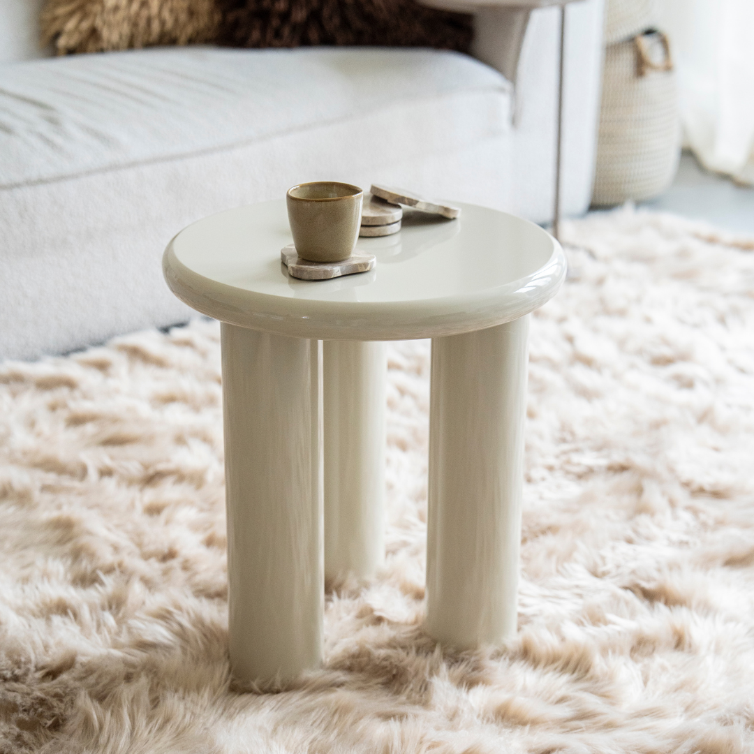 By-Boo Bijzettafel Bloop – Beige