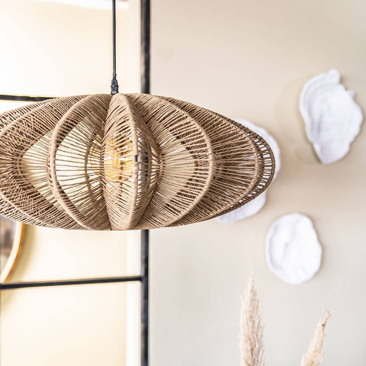 By-Boo Hanglamp Nimbus – Natuurlijk