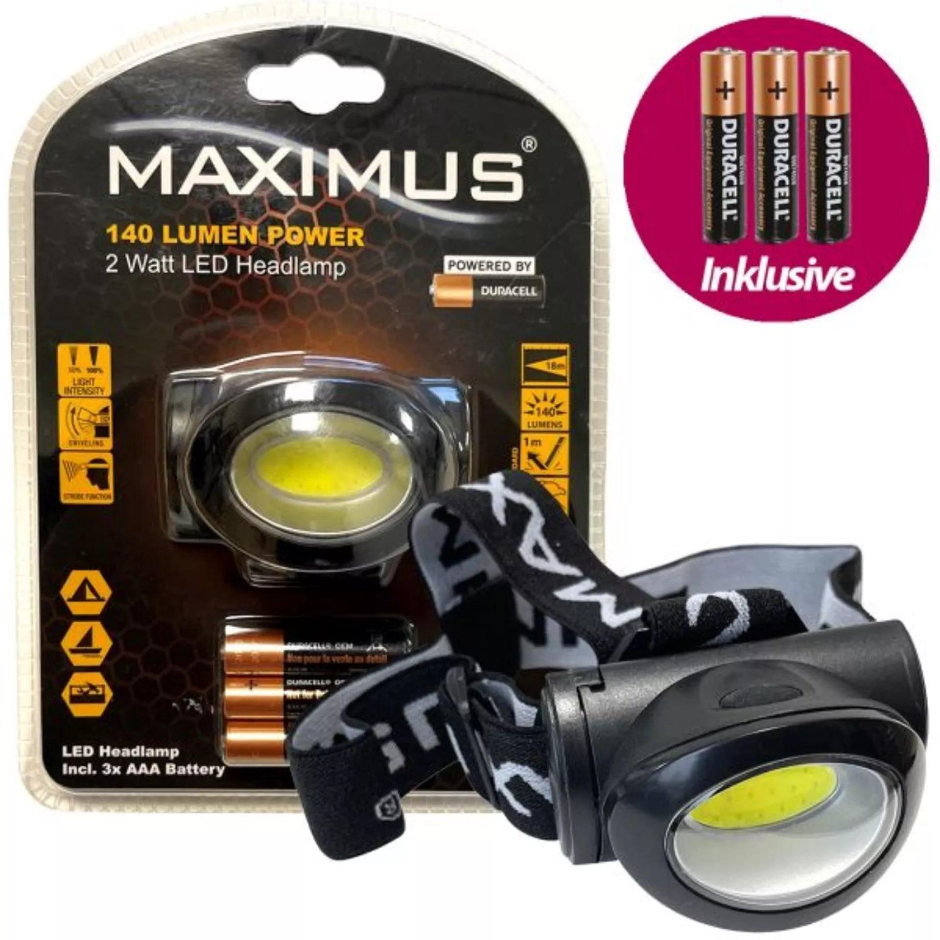 Maximus LED hoofdlamp