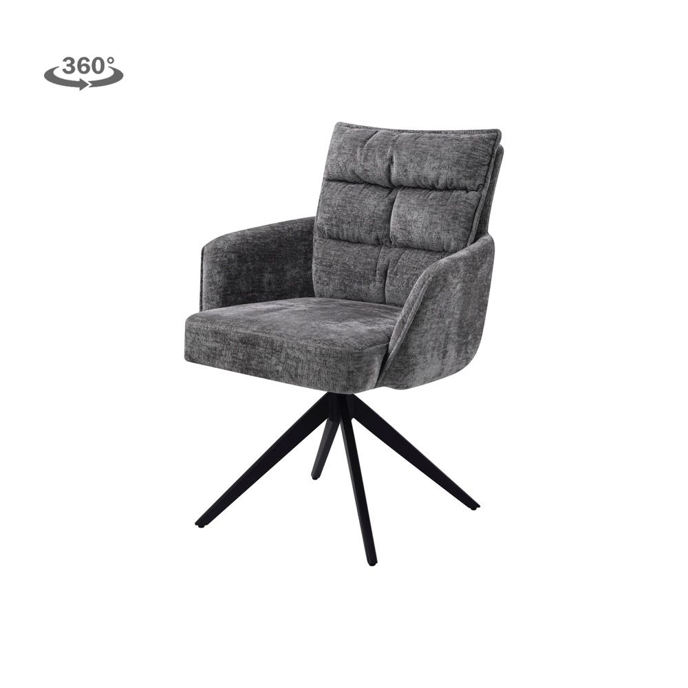 Tower Living Stoel Rosora Met Arm – Grijs