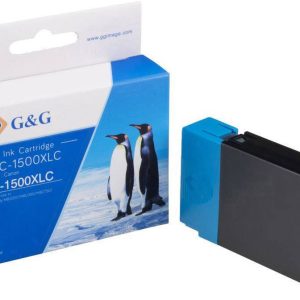 G&G Inktcartridge vervangt Canon PGI-1500C XL Compatibel Cyaan NP-C-1500XLC 1C1500C G&G Inktcartridge vervangt Canon PGI-1500C XL Compatibel Cyaan NP-C-1500XLC 1C1500C