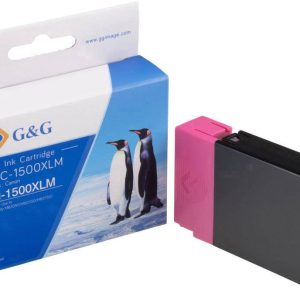 G&G Inktcartridge vervangt Canon PGI-1500M XL Compatibel Magenta NP-C-1500XLM 1C1500M G&G Inktcartridge vervangt Canon PGI-1500M XL Compatibel Magenta NP-C-1500XLM 1C1500M