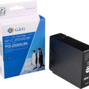 G&G Inktcartridge vervangt Canon PGI-2500BK XL Compatibel Zwart NP-C-2500XLBK 1C2500B G&G Inktcartridge vervangt Canon PGI-2500BK XL Compatibel Zwart NP-C-2500XLBK 1C2500B