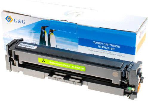 G&G Toner vervangt HP 201A, CF400A Compatibel Zwart 1500 bladzijden 14366