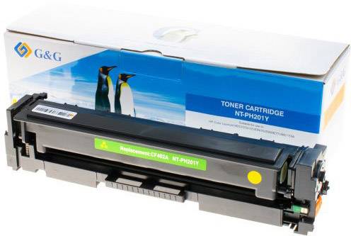G&G Toner vervangt HP 201A, CF402A Compatibel Geel 1400 bladzijden NT-PH201Y 14369