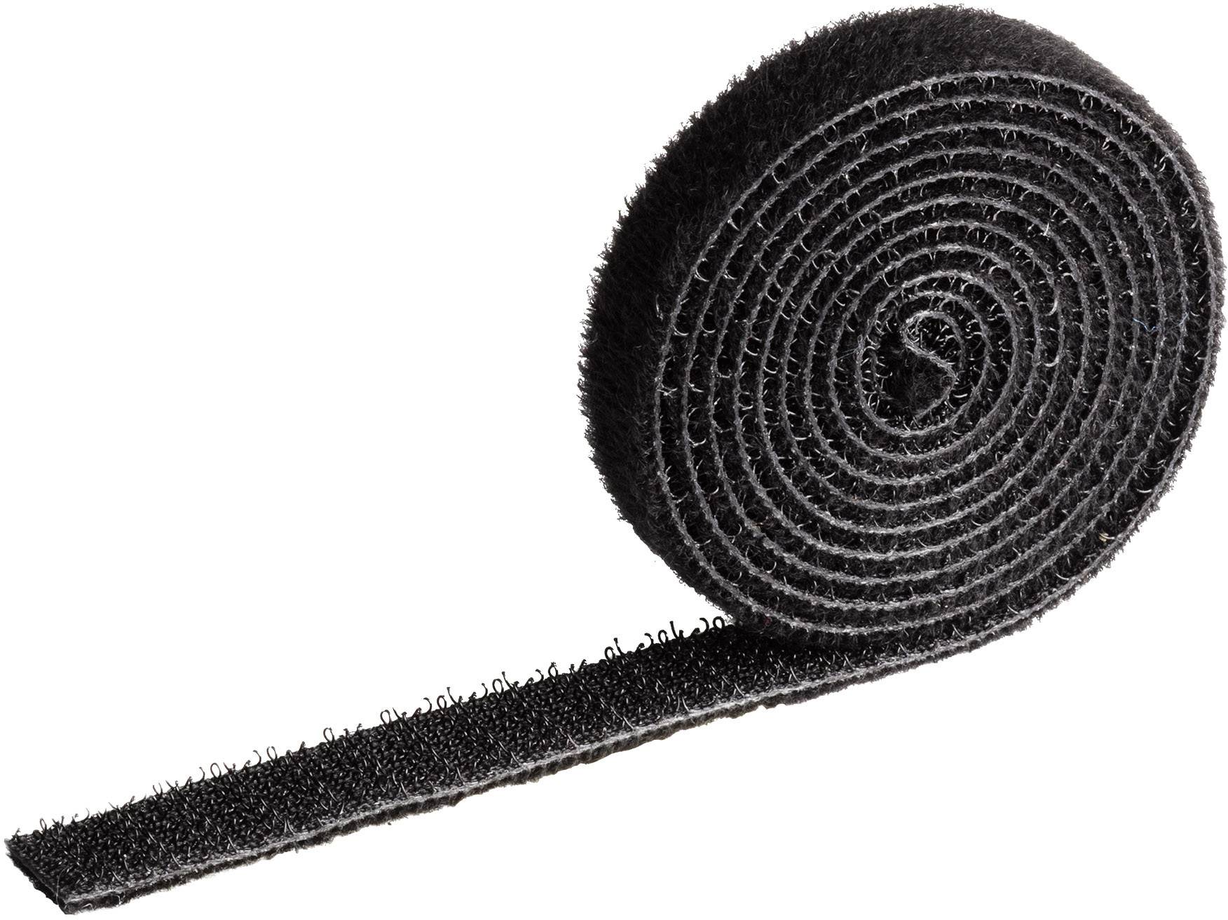 Durable Klittenbandkabelbinders CAVOLINE® GRIP 10 503101 Zwart 10 mm 1 stuk(s) 1000 mm