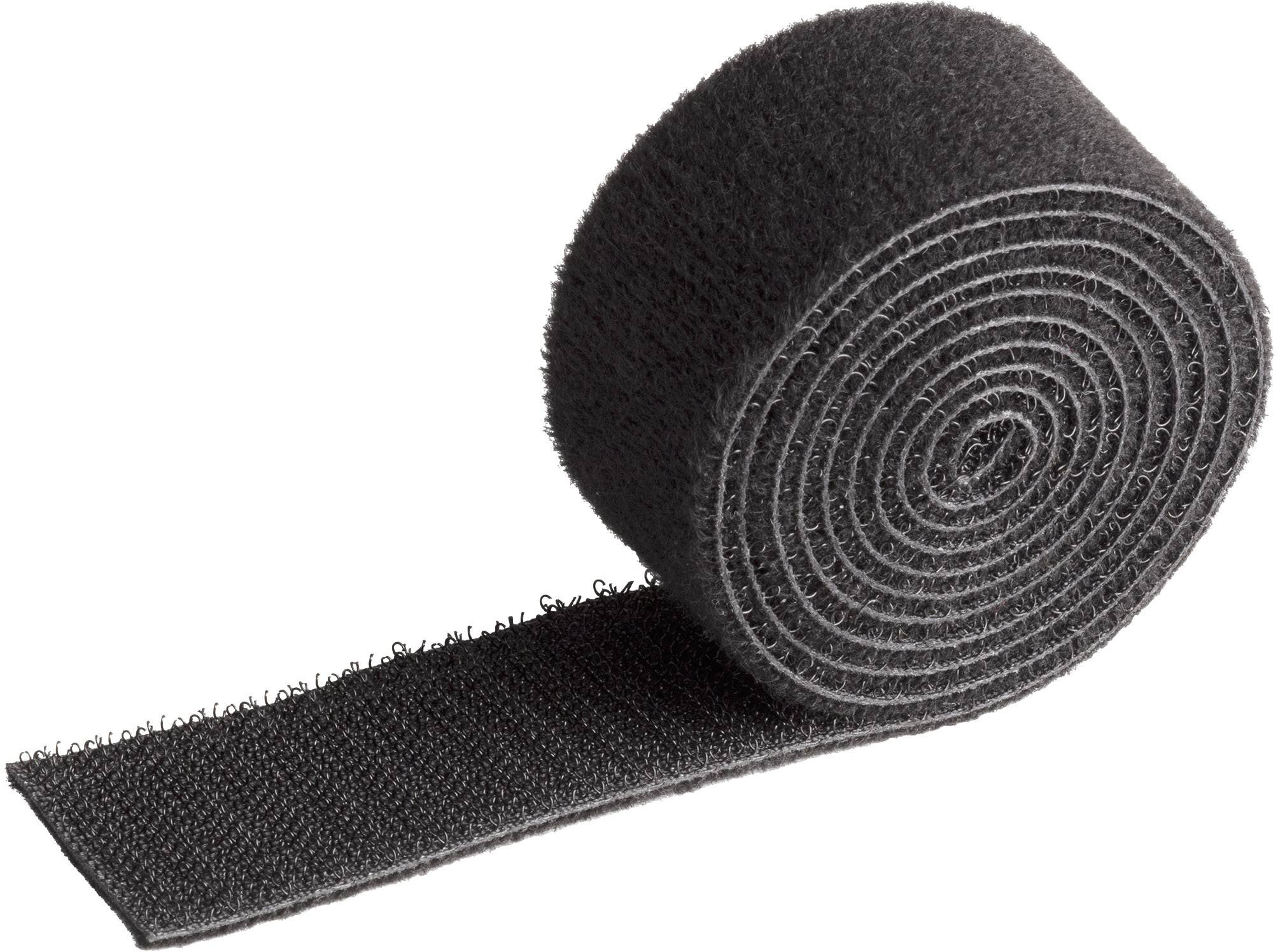 Durable Klittenbandkabelbinders CAVOLINE® GRIP 30 503301 Zwart 30 mm 1 stuk(s) 1000 mm