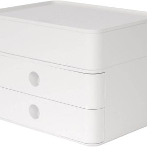 HAN SMART-BOX PLUS ALLISON 1100-12 Ladebox Wit Aantal lades: 2 HAN SMART-BOX PLUS ALLISON 1100-12 Ladebox Wit Aantal lades: 2