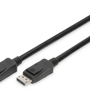 Digitus AK-340106-020-S DisplayPort-kabel DisplayPort Aansluitkabel DisplayPort-stekker, DisplayPort-stekker 2.00 m Zwar