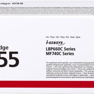 Canon Toner 055 Origineel Geel 2100 bladzijden 3013 C 002