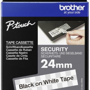 Brother TZe, TZ TZe-SE5 Tapekleur: Wit Tekstkleur:Zwart 24 mm 8 m