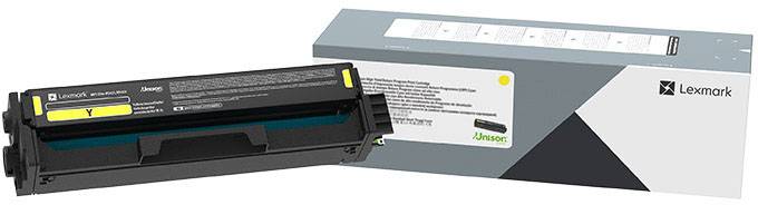 Lexmark Toner C3224 MC3224 Origineel Geel 1500 bladzijden C320040