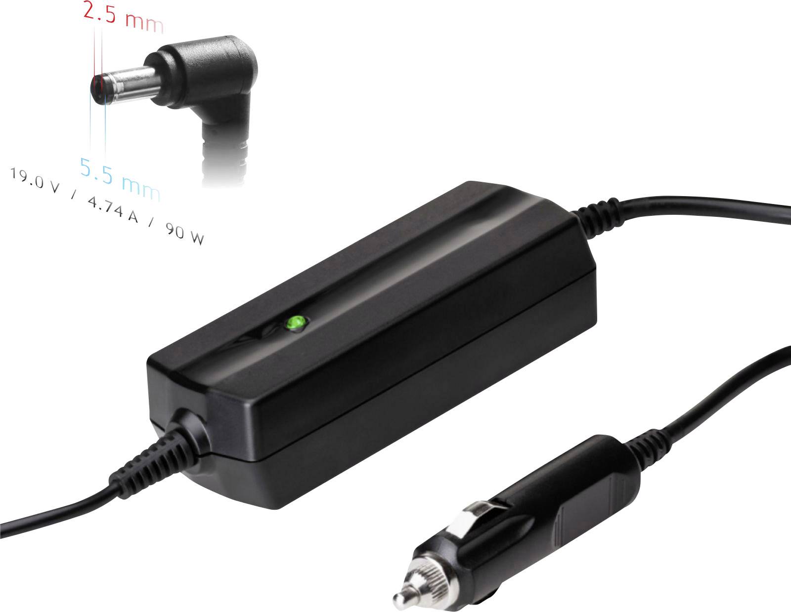 Akyga AK-ND-36 Laptop netvoeding 90 W 19 V 4.74 A