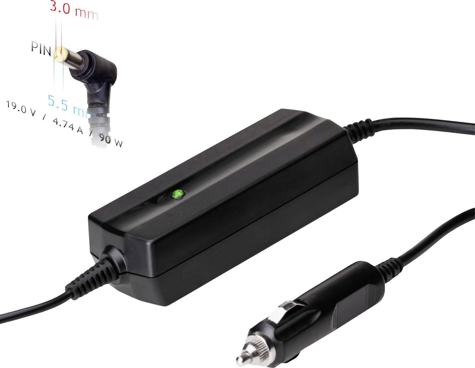 Akyga AK-ND-37 Laptop netvoeding 90 W 19 V 4.74 A