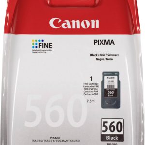 Canon Inktcartridge PG-560 Origineel Zwart 3713C001 Canon Inktcartridge PG-560 Origineel Zwart 3713C001