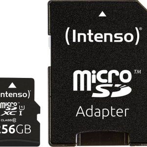 Intenso Premium microSDXC-kaart 256 GB Class 10, UHS-I Incl. SD-adapter Intenso Premium microSDXC-kaart 256 GB Class 10, UHS-I Incl. SD-adapter